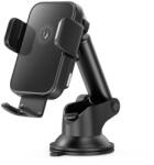 XO WX036 autós tartó induktív töltéssel (Fekete) - 15W tapadókorongos