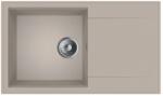 MOFÉM Zenit 78 1B1D gránit mosogató, bézs 760012802B2 (760012802B2)
