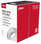 Dahua CAT5E UTP kábel - 305m, fehér