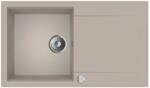 MOFÉM Zenit 86 1B1D gránit mosogató, bézs 760012803B2 (760012803B2)