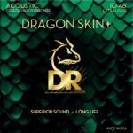 DR Strings Dragon Skin+ Coated 80/20 Extra Light Akusztikus gitárhúrok (DA8-10)