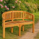 divero Teakfa kerti pad 2 személyes 120 cm (GL05223)