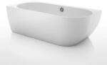 Kreiner Exklusiv Cada freestanding Kreiner Vera 170x80 cm finisaj alb stanga lipita de perete BTW (V000073)