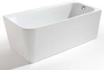 Kreiner Exklusiv Cada freestanding Kreiner Maggie 160x75 cm finisaj alb dreapta lipita de perete BTW (V000039) - sanoterm