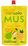 OWOLOVO 100% gyümölcspüré MUS Alma-Körte-Ananász - 200g - vitaminbolt - 598 Ft