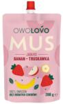OWOLOVO 100% gyümölcspüré MUS Alma-Eper-Banán - 200g - vitaminbolt - 598 Ft
