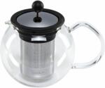 Bodum ASSAM Üveg Teáskanna 0, 5L - Fekete / Inox (1765005)