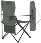 VIRTUFIT Összecsukható kemping fotel hordtáskával - szürke szürke