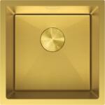 Mexen Trixo chiuvetă din oțel inoxidabil cu 1 compartiment 440 x 440 mm, auriu HC - 6413441000-55HC (6413441000-55HC) Chiuveta