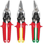 Milwaukee Lemezvágó olló készlet 260 mm (3 db jobbos, balos, egyenes) (4932499020)