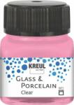 Kreul Clear Vopsea pentru sticla si portelan Rose 20 ml 1 buc (<![CDATA[16294]]>)