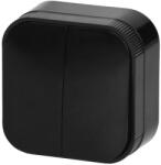 ORNO Falon kívüli csillár kapcsoló, fekete, 230V, 10A, IP20 (OR-OE-7201/B) (OR-OE-7201/B)