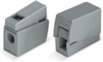 WAGO Világítási csatlakozó, csillárkapocs, 1x2, 5mm2, szürke (224-101) (224-101)