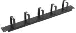 ASYTECH Networking Organizator metalic cabluri, 1U, 5 inele - ASYTECH Networking ASY-CM-1U5RM (ASY-CM-1U5RM)