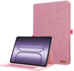  FABRIC Husă tip carte pentru OnePlus Pad 3 roz