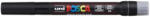 Uni Ecsettoll PCF-350 Uni Posca fekete (57222) - cartridge