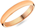  Férfi karikagyűrű 4 mm, rózsaszín arany IZKR018R-M
