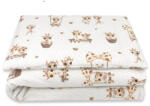  Baby Shop 2 részes babaágynemű - zsiráf bézs/rózsaszín