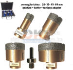 SKT Diamond SKT 226 PRO gyémánt lyukfúró készlet 20-35-45-68 mm (skt226005b) (skt226005b)