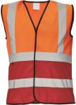 CERVA Vestă reflectorizantă LYNX DUO - Oranj / roşie | M (03030115O1002)
