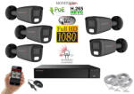 Monitorrs Security - Hybrid Light IP kamerarendszer 5 kamerával 2 Mpix GT - 6214K5