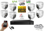 Monitorrs Security - Hybrid Light IP kamerarendszer 8 kamerával 2 Mpix WD - 6211K8