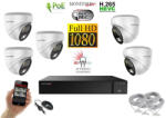 Monitorrs Security - Hybrid Light IP kamerarendszer 5 kamerával 2 Mpix WD - 6211K5