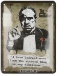 Nostalgic Art The Godfather "A Keresztapa" dombornyomott fémplakát 15 x 20 cm "26274 (26274)