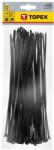 TOPEX Kábelkötegelő 44E983 7, 6x500 mm/75 db Fekete (44E983)