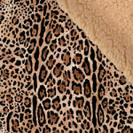 Takoy Téli softshell bézs színű sherpa (báránybunda) anyaggal prémium 20000 / 10000 leopárd