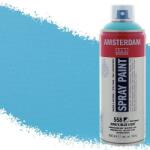 Royal Talens Amsterdam vízbázisú akrilfesték spray, 400 ml - 558, king's blue light