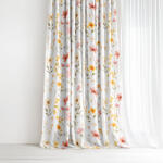 Goldea draperie decorativă luca - paradisul florilor 280x150 cm