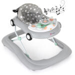 Petite&Mars Premergator muzical PetiteMars cu panou interactiv si lumini Cabrio Gri (857902)