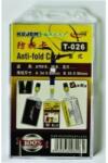 KEJEA Suport PP, pentru carduri, 54 x 85mm, vertical cu sistem anti-alunecare, 5 buc/set, KEJEA - transp (KJ-T-026V) - ihtis