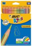 BIC Creioane colorate 18 culori/set BIC Tropicolors (BC832567)