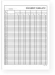  Document cumulativ, vertical, A4, tipar fata, 100 file/carnet (TP019038)