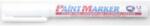 ARTLINE Marker cu vopsea ARTLINE 440XF, corp metalic, varf rotund 1.2mm - alb (EK-440XF-WH) - ihtis