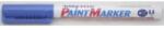 ARTLINE Marker cu vopsea ARTLINE 444XF, corp metalic, varf rotund 0.8mm - albastru (EK-444XF-BL) - ihtis