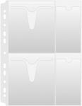 DONAU Folie protectie A4, pentru 4 CD/DVD, 160 microni, 25buc/set, DONAU (DN-1715001PL-00) - ihtis