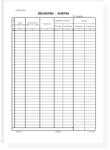  Registru jurnal, A4, tipar fata, 100 file/carnet (TP019021)