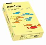 Rainbow Carton color A4 160gr/mp 250 coli/top, Rainbow - galben pastel (88042305)