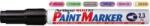 ARTLINE Marker cu vopsea ARTLINE 400XF, corp metalic, varf rotund 2.3mm - negru (EK-400XF-BK) - ihtis