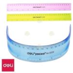 Deli Rigla plastic color flexibila 30cm DELI (DLE6209)