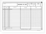  Registru de casa, A4, tipar fata, 100 file/carnet (TP019018)