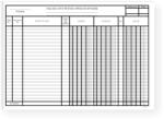  Fisa cont operatii diverse, A4, tipar fata/verso, 120 g/mp (TP019005)
