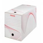 ESSELTE Cutie depozitare si arhivare Esselte Standard, carton, 100% reciclat, FSC, reciclabil, 200 mm, alb (ES-128701)