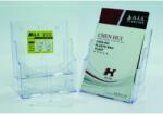 KEJEA Display plastic pentru brosuri, de birou/perete, 2 x A4-portrait, KEJEA - transparent (KJ-K-157) - ihtis