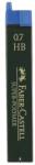 Faber-Castell Mine creion 0.7mm Super-Polymer 12 buc/etui, FABER-CASTELL (FC1207)