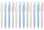 Deli Pix cu mecanism corp pastel 0.7mm scriere albastra DELI (DLEQ03330)