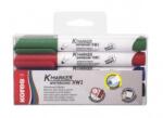 Kores Marker whiteboard 4 culori/set 3mm KORES (KO20843)
